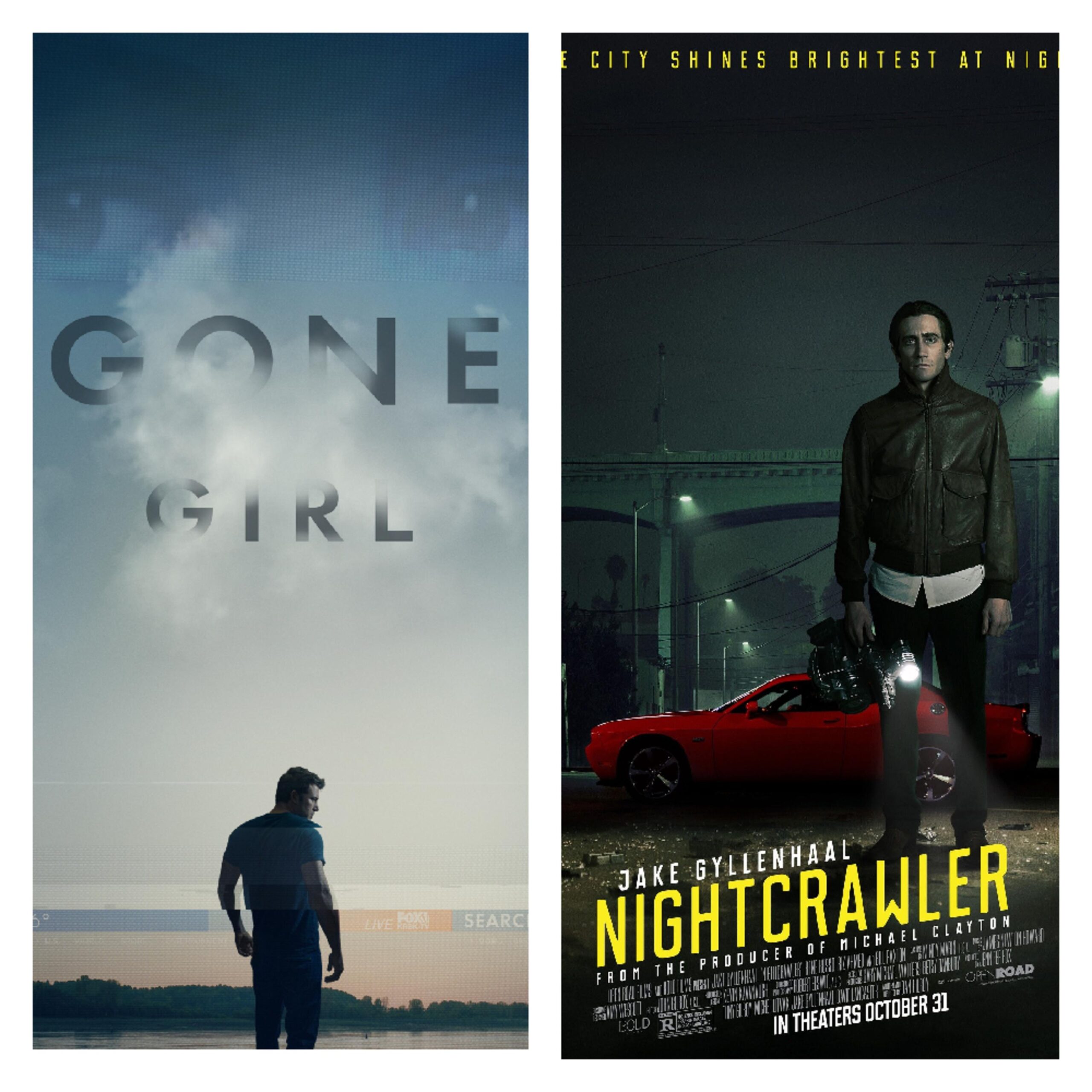 Film/Off Episode 77 - Nervepirrende Thrillers (Gone Girl & Nightcrawler)