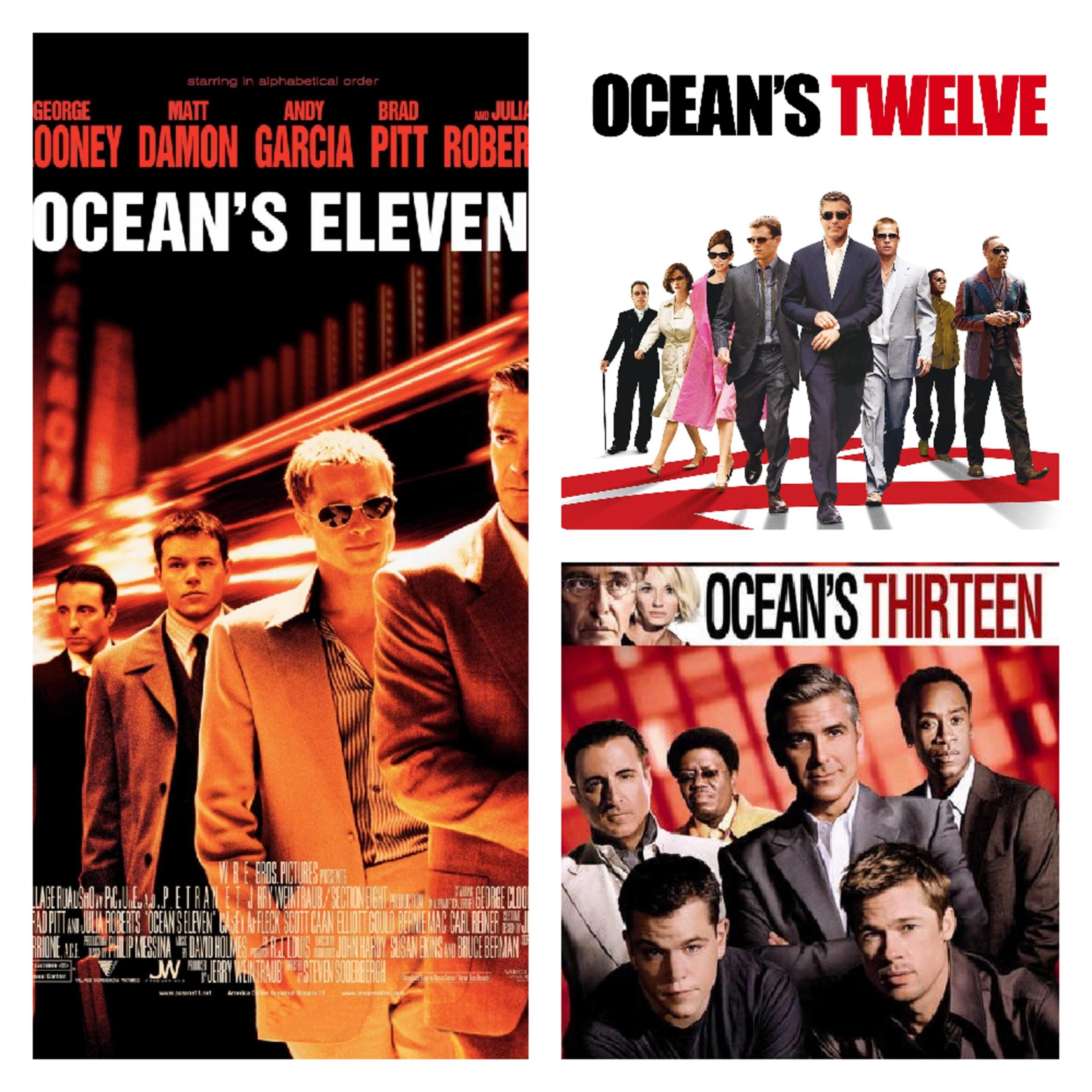 Film/Off Episode 83 - Ocean's 11/12/13 (Heistspecial)